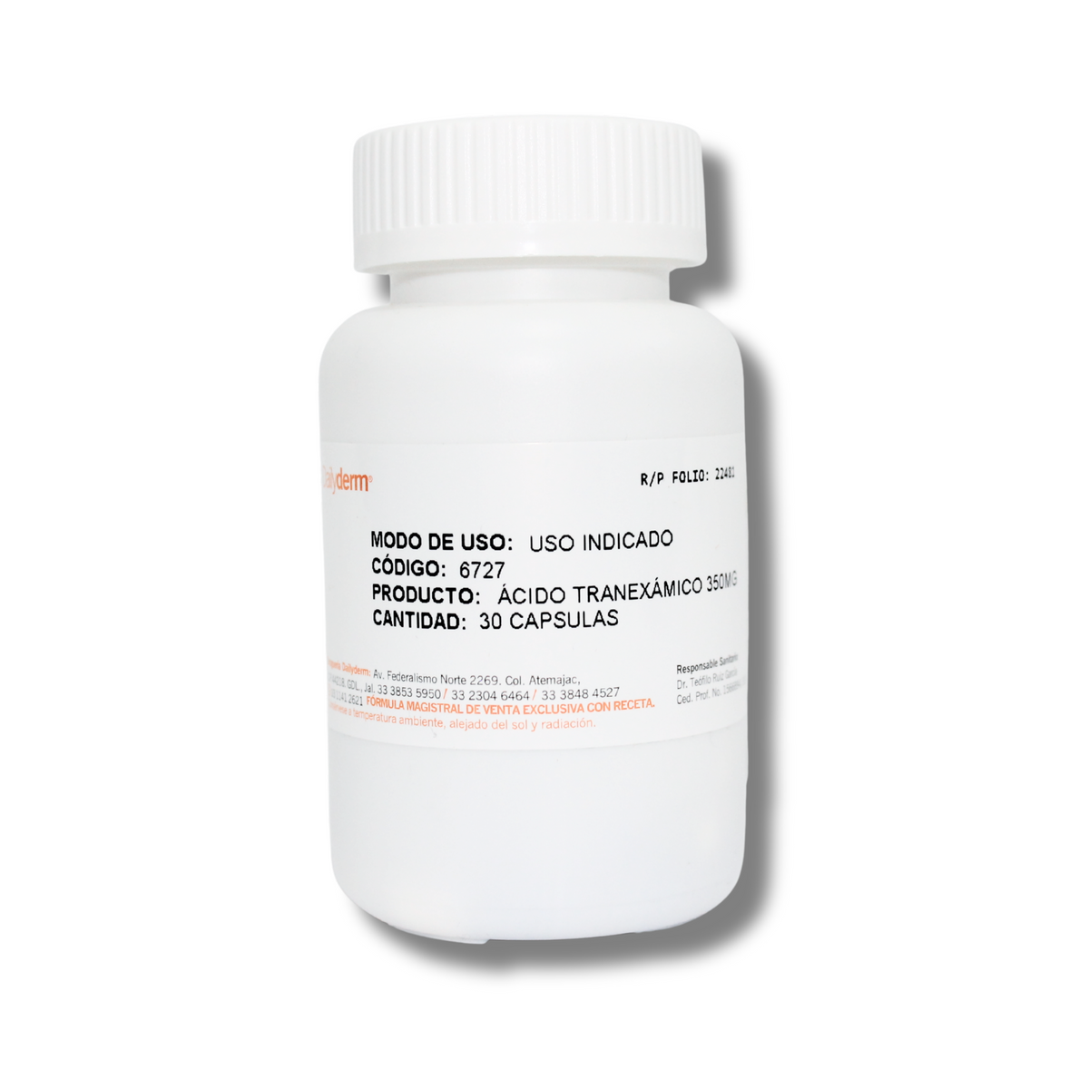 ACIDO TRANEXAMICO 350MG