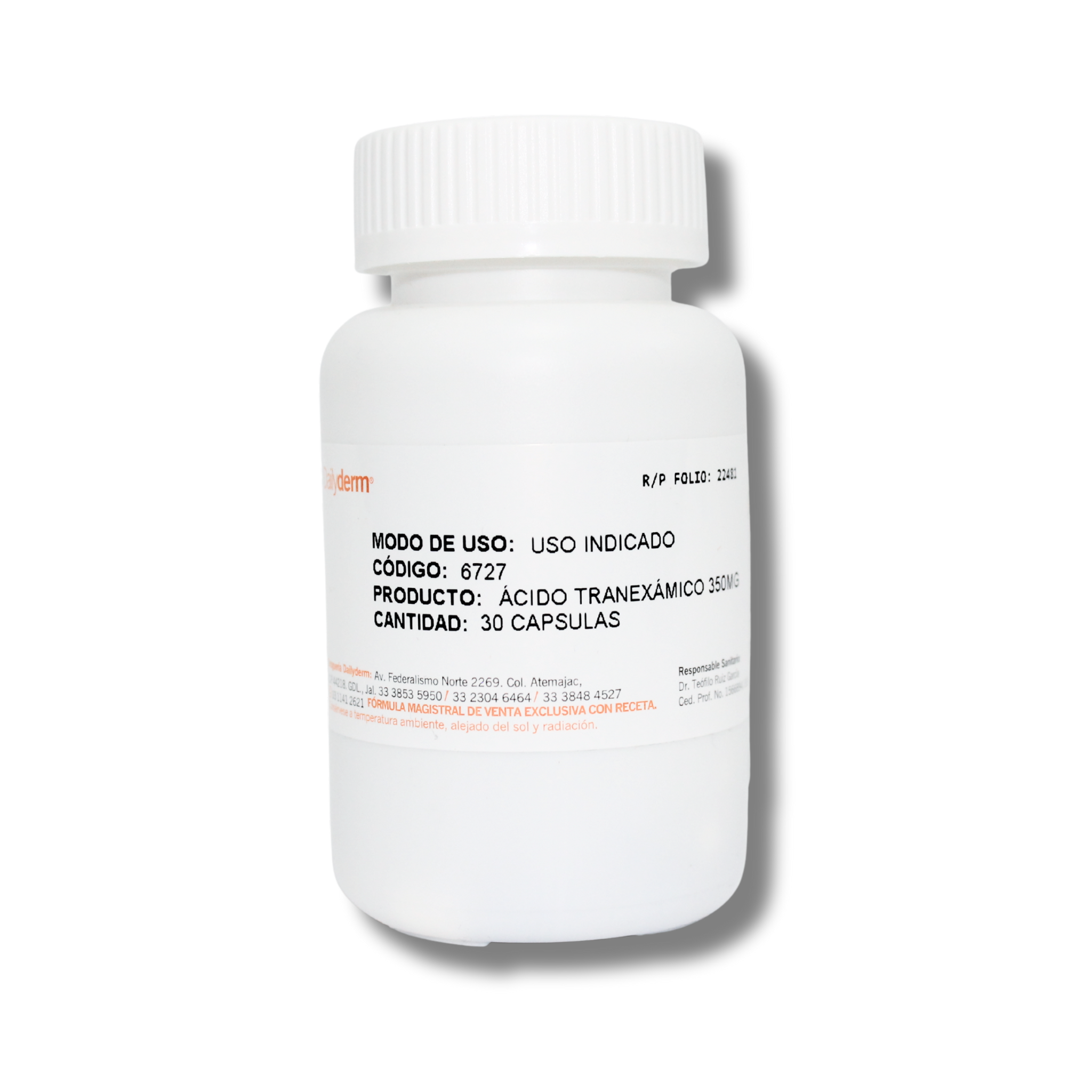 ACIDO TRANEXAMICO 350MG