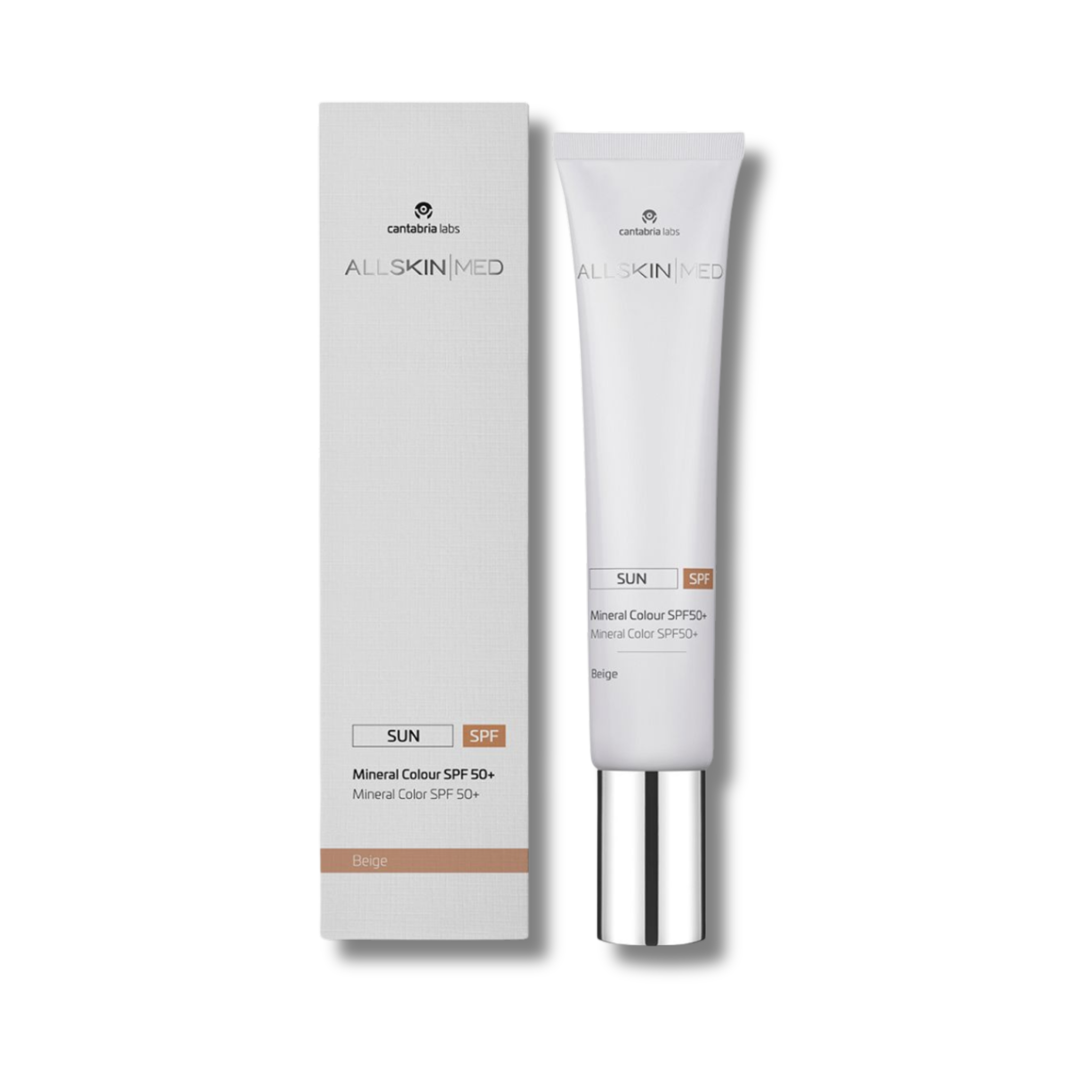 ASM SUN MINERAL SPF 50 COLOR BEIGE 50ML