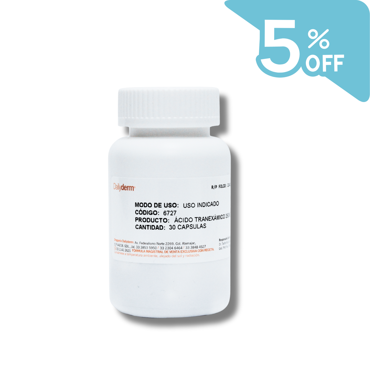 ACIDO TRANEXAMICO 350MG