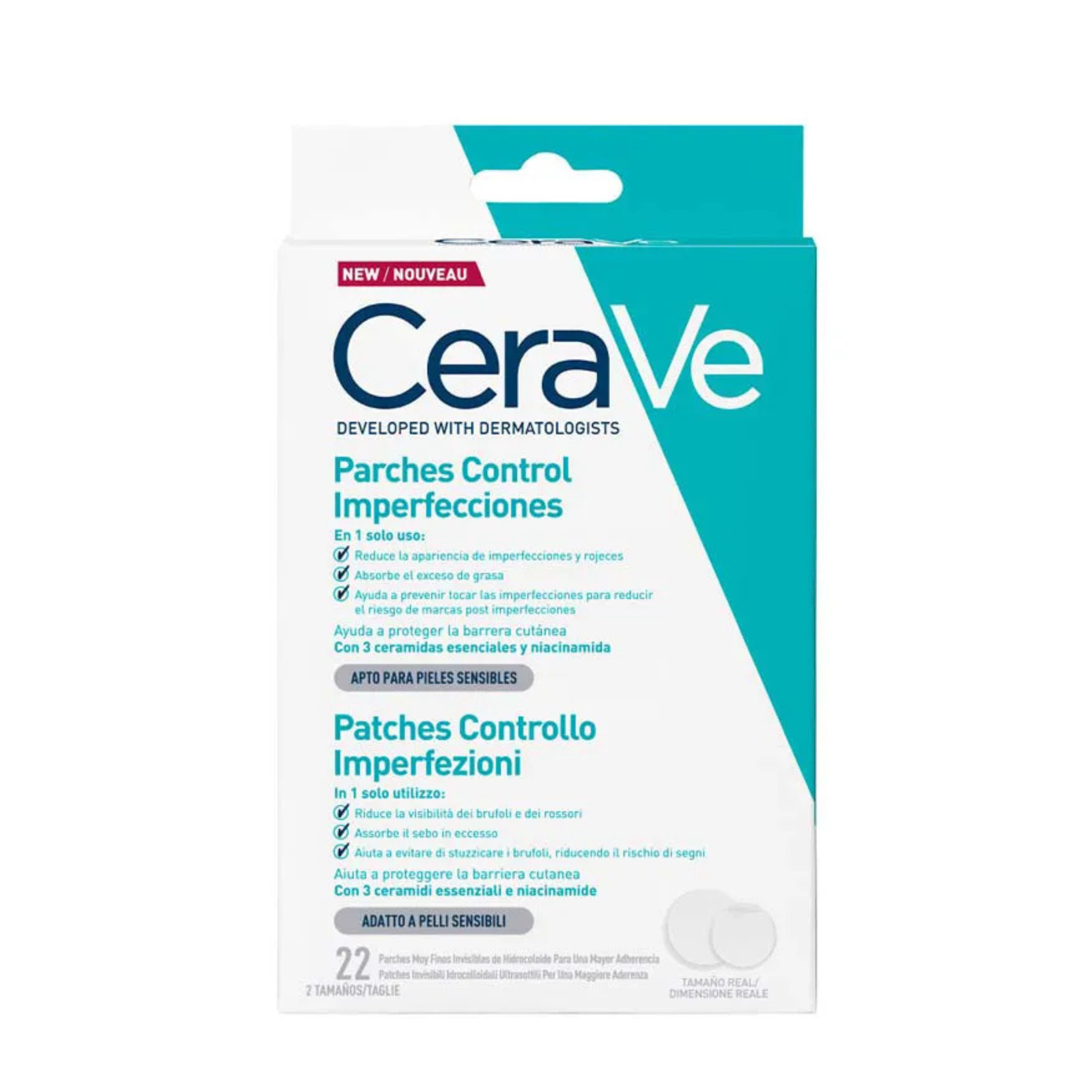 Parches control imperfecciones Cerave