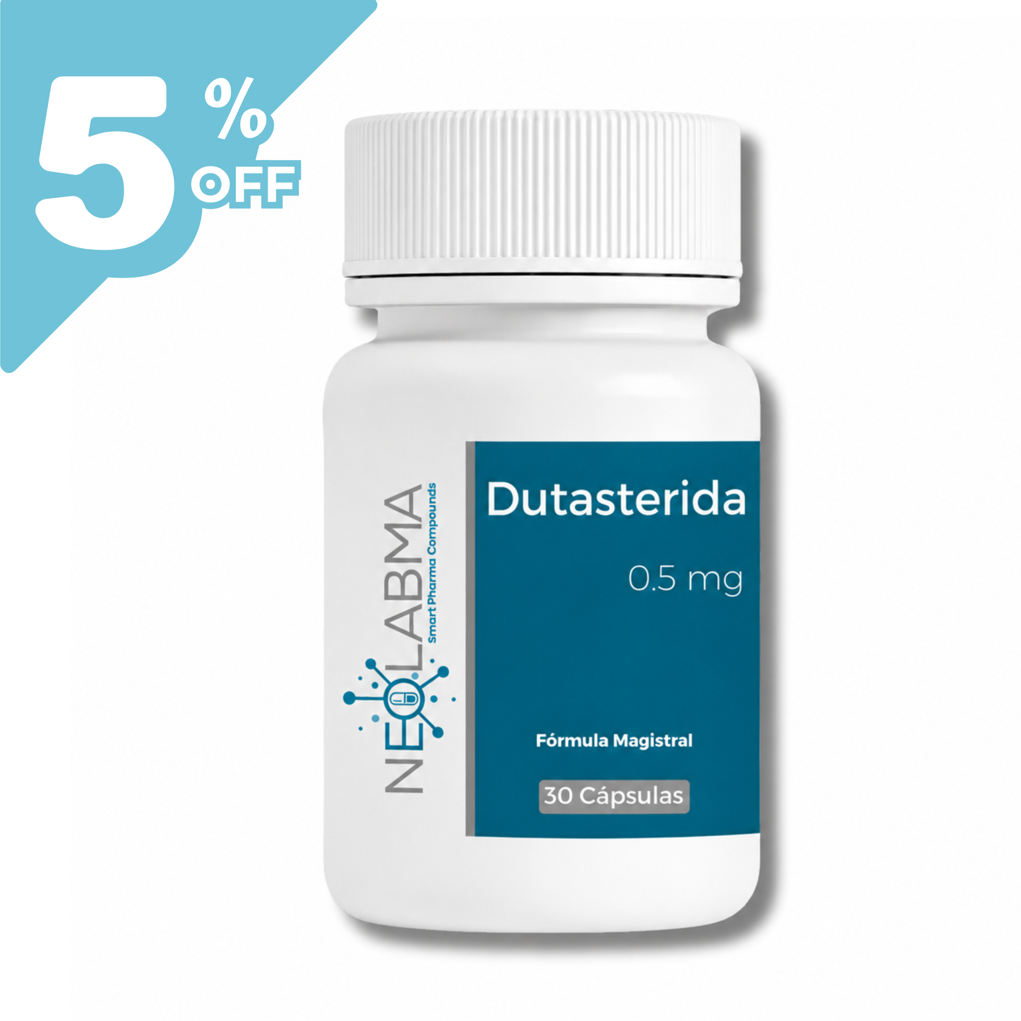 DUTASTERIDA 0.5MG 30 CAPSULAS