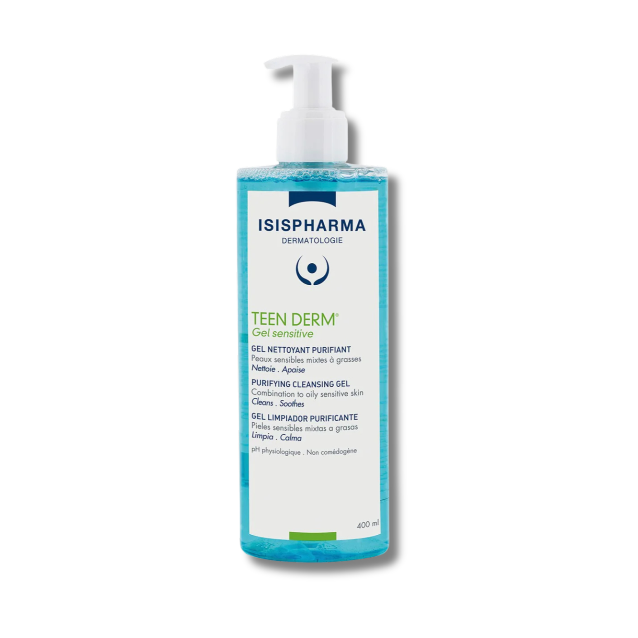 TEEN DERM GEL SENSITIVE 400ML