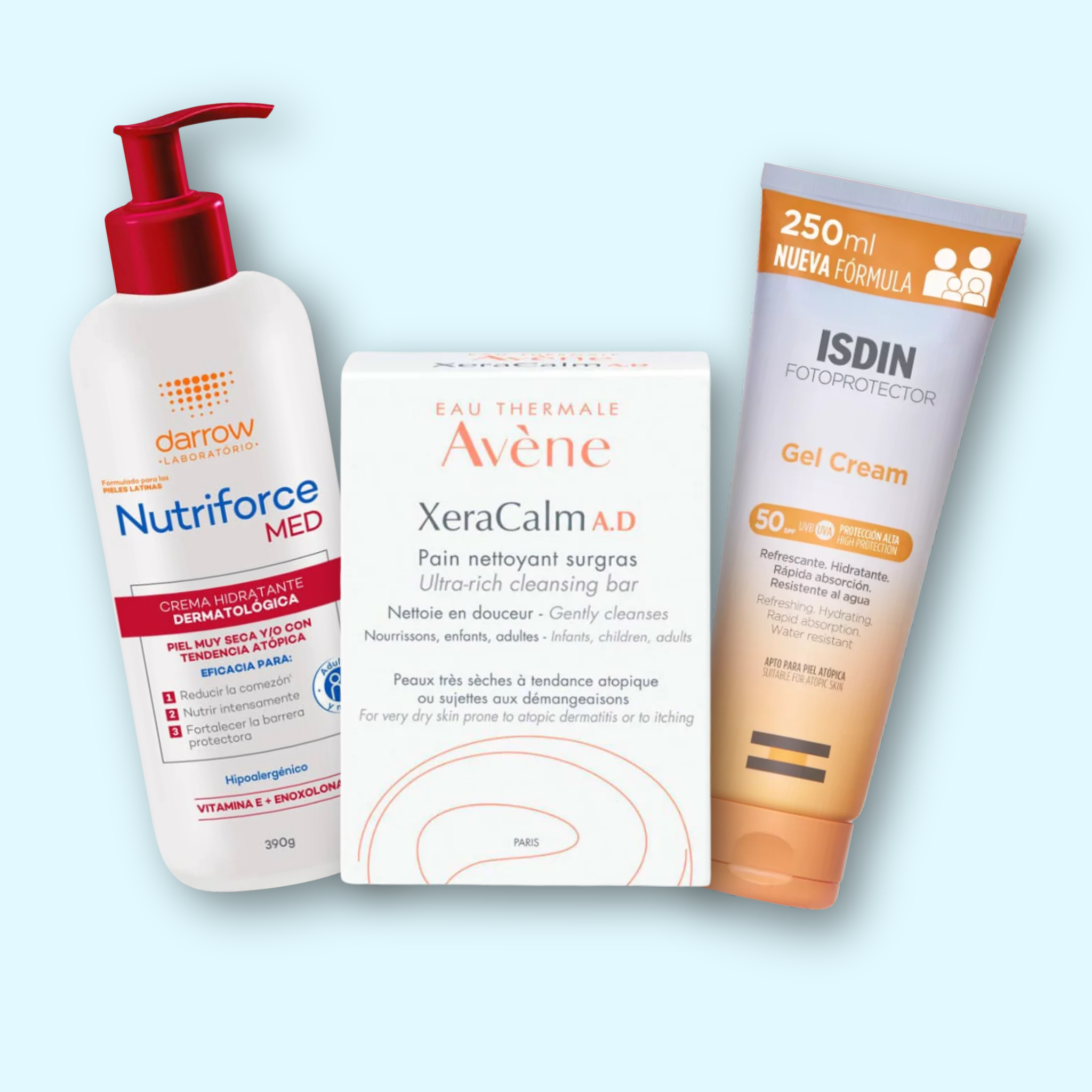 Kit Piel seca o con atopia: cuidado corporal