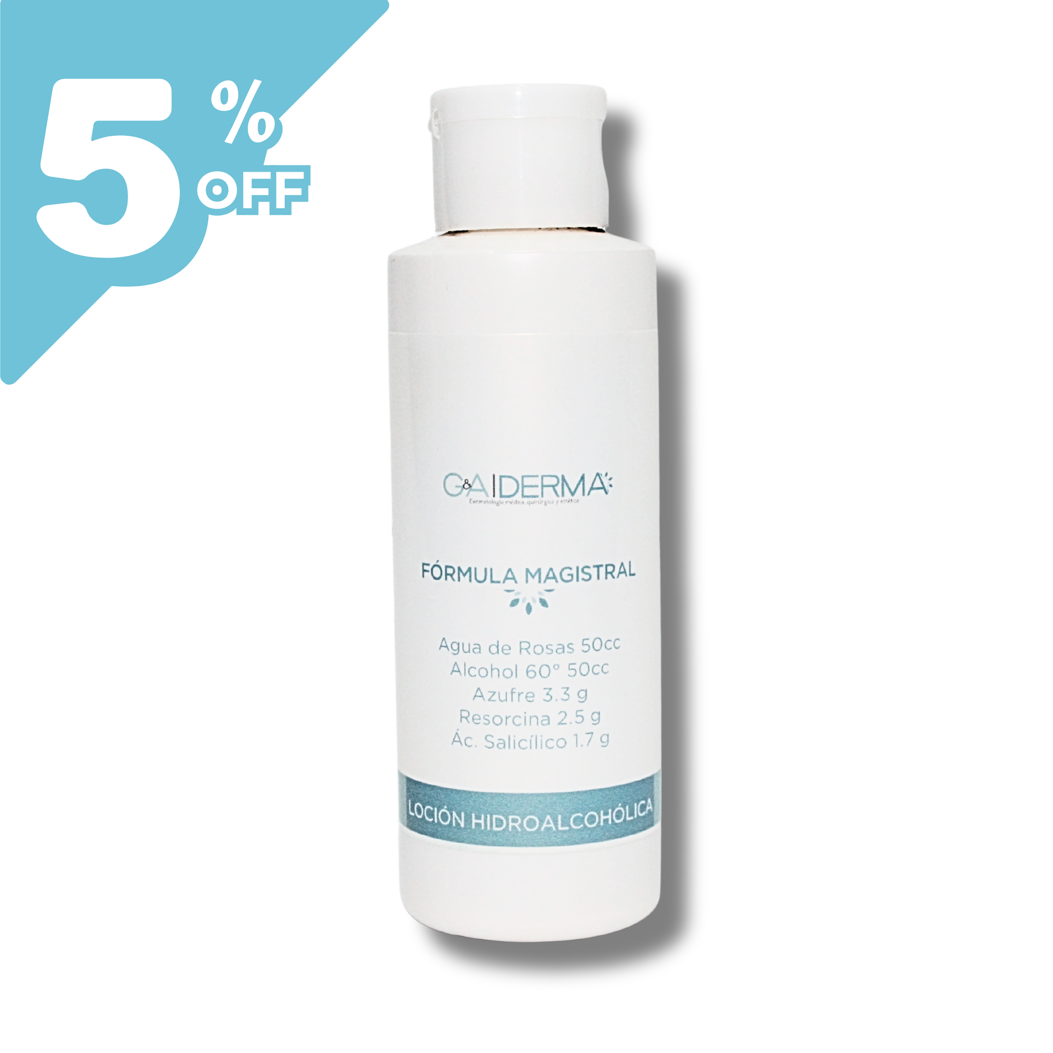 LOCION AZUFRADA AGUA DE ROSAS