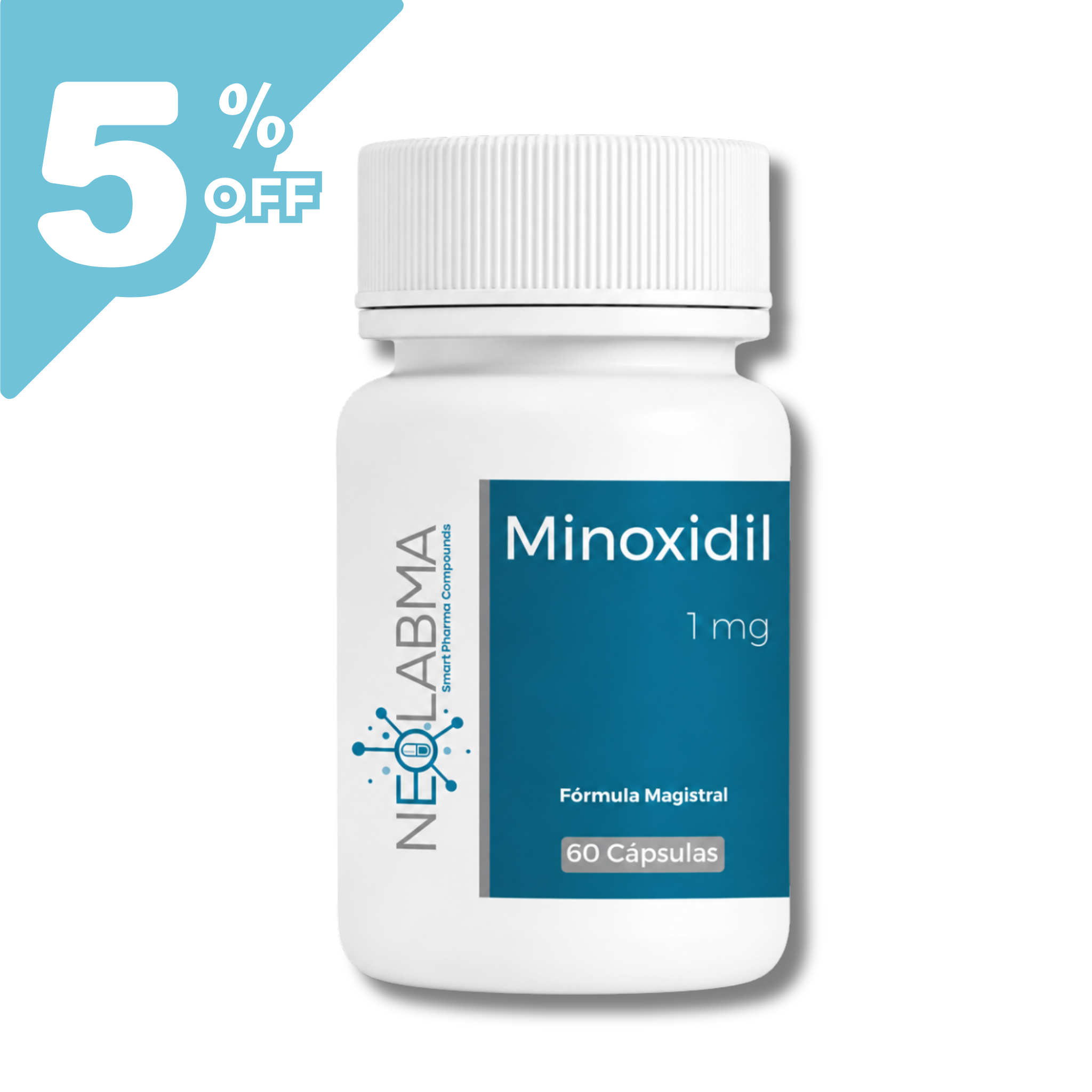MINOXIDIL 1 MG 60 CÁPSULAS