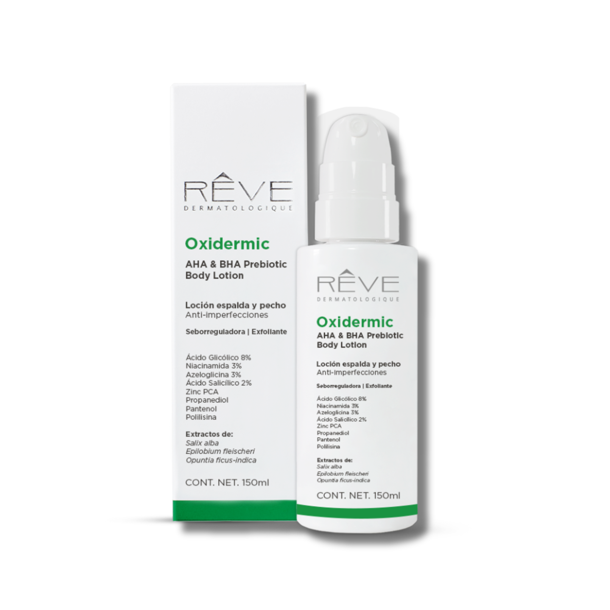 OXIDERMIC BODY LOTION 150ML REVE