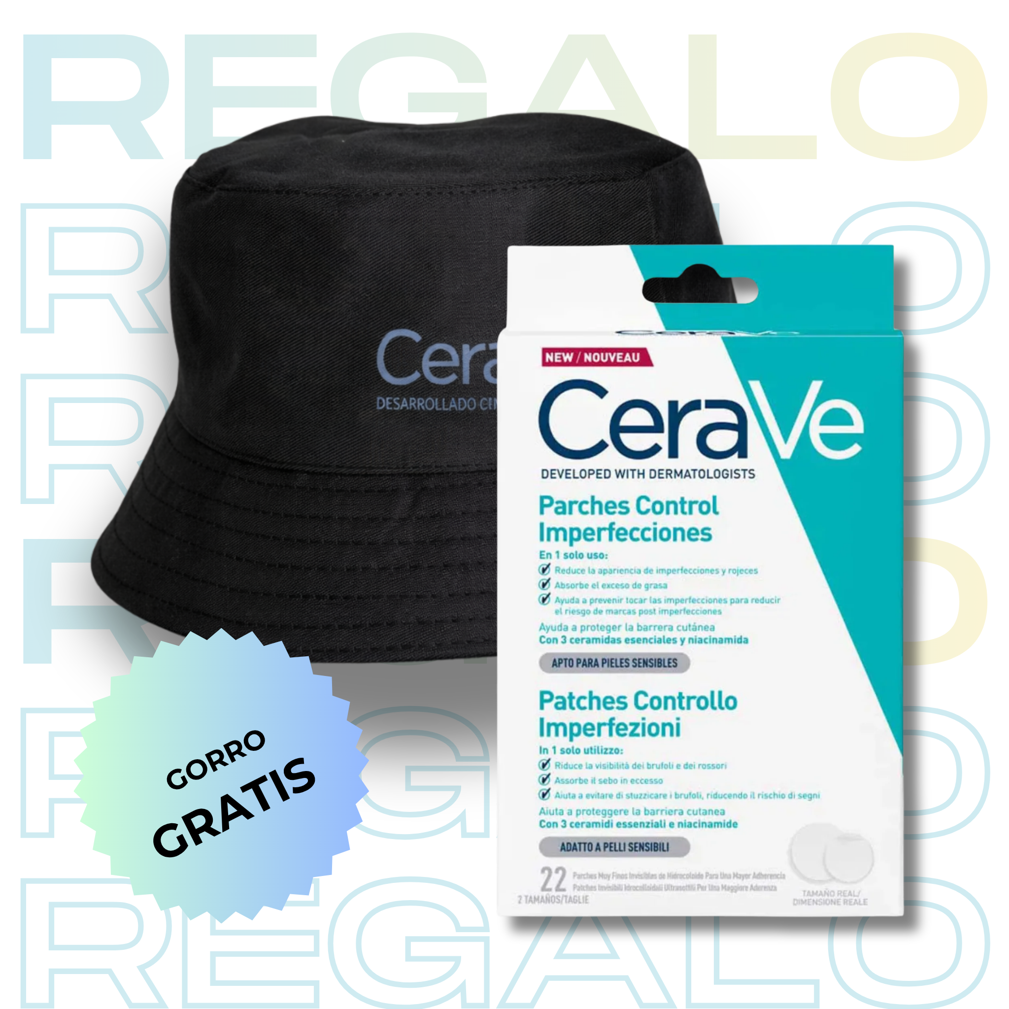 Parches control imperfecciones Cerave