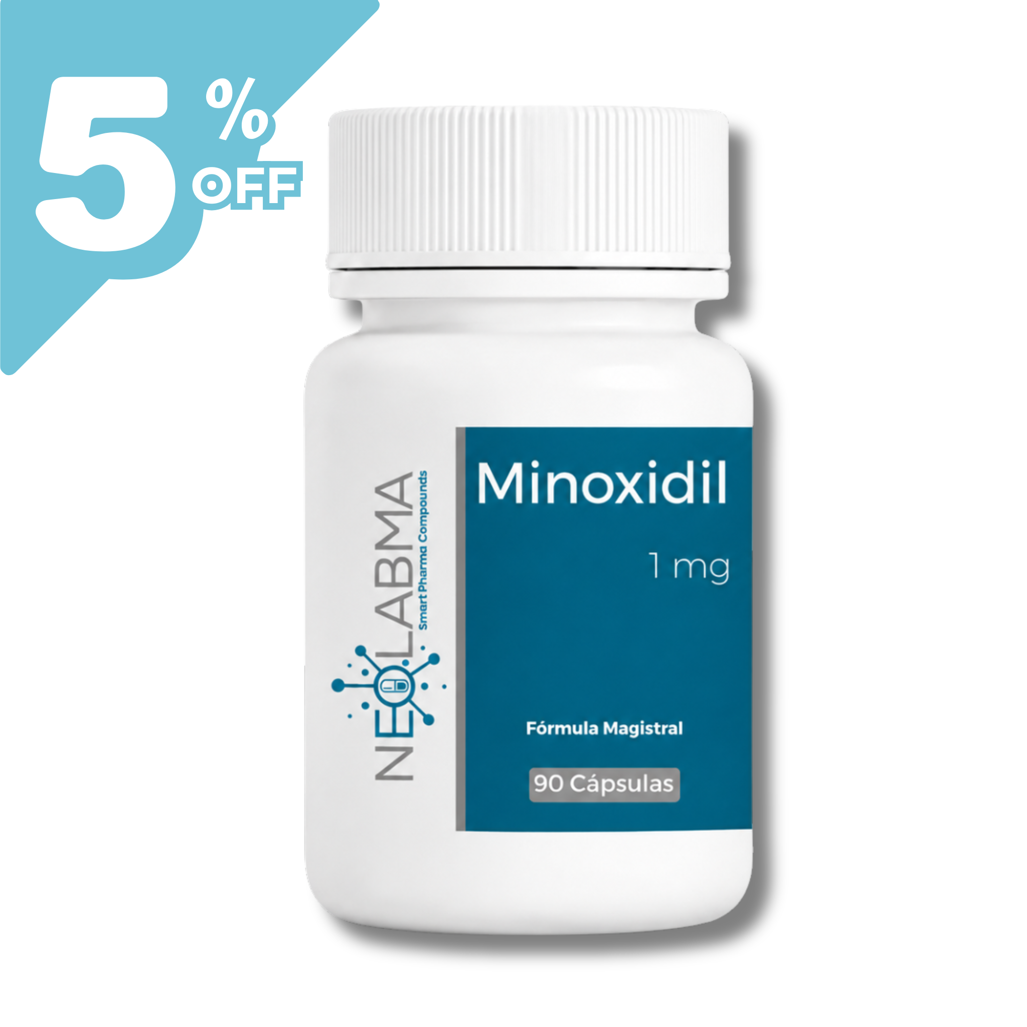 MINOXIDIL 1 MG 90 CÁPSULAS