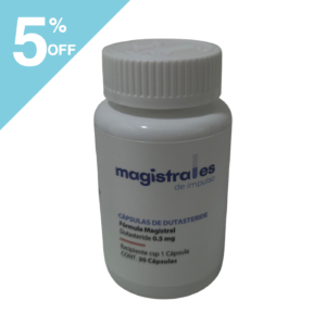 Dutasteride 0.5 mg 30 cápsulas