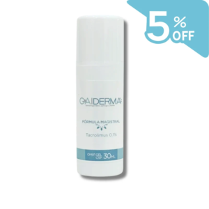 Tacrolimus 0.1% gel 30 ml fórmula magistral