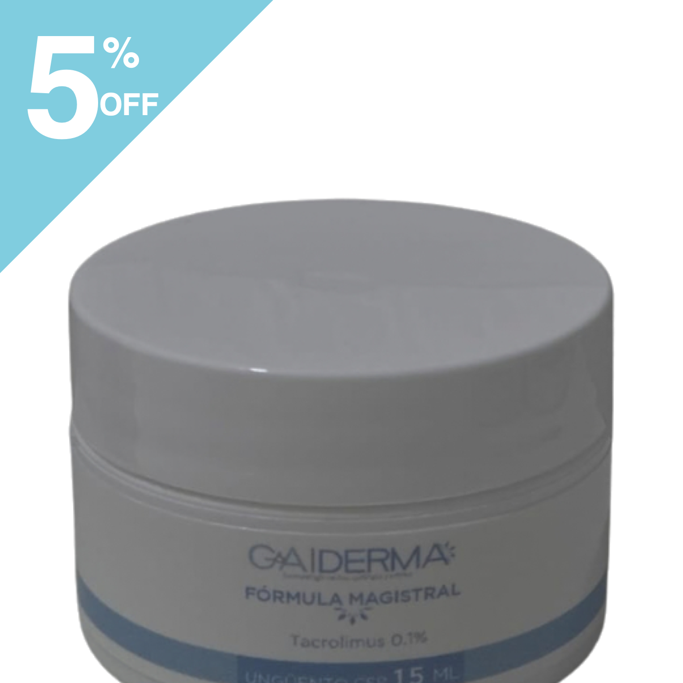 Tacrolimus 0.1% ungüento 15 ml