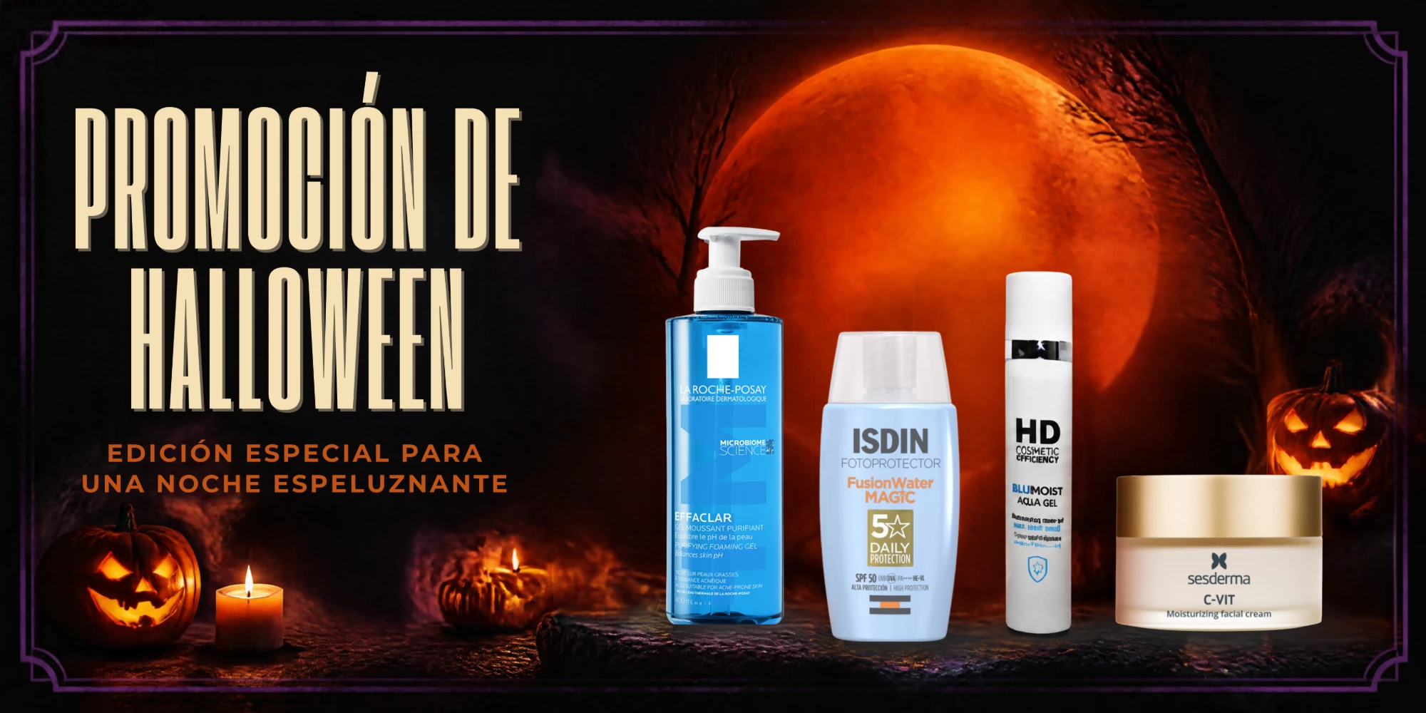Promoción de Halloween: edición especial para una noche espeluznante